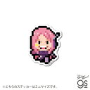 ピクセルワンピースステッカー ミニサイズ ボニー(エッグヘッドver.) キャラクター ONEPIECE ライセンス商品 漫画 アニメ gs 公式グッズ OPX...