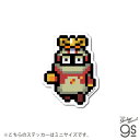 ピクセルワンピースステッカー ミニサイズ ピタゴラス キャラクター ONEPIECE ライセンス商品 漫画 アニメ gs 公式グッズ OPX123S