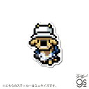 ピクセルワンピースステッカー ミニサイズ カク(エッグヘッドver.) キャラクター ONEPIECE ライセンス商品 漫画 アニメ gs 公式グッズ OPX1...