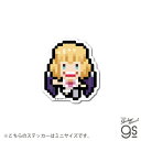 ピクセルワンピースステッカー ミニサイズ ステューシー(エッグヘッドver.) キャラクター ONEPIECE ライセンス商品 漫画 アニメ gs 公式グッズ ...