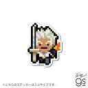ピクセルワンピースステッカー ミニサイズ S-ホーク キャラクター ONEPIECE ライセンス商品 漫画 アニメ gs 公式グッズ OPX130S