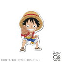 ワンピース ルフィ SD キャラクター ダイカットステッカー ONE PIECE 海賊 ライセンス商品 ジャンプ アニメ gs 公式グッズ LCS1722