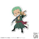 ワンピース ゾロ SD キャラクター ダイカットステッカー ONE PIECE 海賊 ライセンス商品 ジャンプ アニメ gs 公式グッズ LCS1723