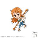 ワンピース ナミ SD キャラクター ダイカットステッカー ONE PIECE 海賊 ライセンス商品 ジャンプ アニメ gs 公式グッズ LCS1724