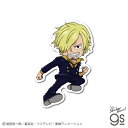 ワンピース サンジ SD キャラクター ダイカットステッカー ONE PIECE 海賊 ライセンス商品 ジャンプ アニメ gs 公式グッズ LCS1726