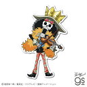 ワンピース ブルック SD キャラクター ダイカットステッカー ONE PIECE 海賊 ライセンス商品 ジャンプ アニメ gs 公式グッズ LCS1730