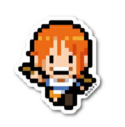ピクセルワンピース ステッカー ナミ ミニサイズ OPX003S ONE PIECE ドット絵 漫画 アニメ キャラクター グッズ