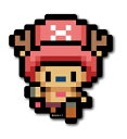 ピクセルワンピース ステッカー チョッパー ノーマルサイズ OPX006 ONE PIECE ドット絵 漫画 アニメ キャラクター グッズ