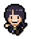 ピクセルワンピース ステッカー ロビン ノーマルサイズ OPX007 ONE PIECE ドット絵 漫画 アニメ キャラクター グッズ