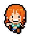 ピクセルワンピース ステッカー ナミ 新世界ver ノーマルサイズ OPX012 ONE PIECE ドット絵 漫画 アニメ キャラクター グッズ