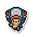 ピクセルワンピース ステッカー チョッパー 新世界ver ミニサイズ OPX015S ONE PIECE ドット絵 漫画 アニメ キャラクター グッズ