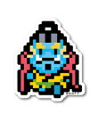 ピクセルワンピース ステッカー ジンベエ ミニサイズ OPX040S ONE PIECE ドット絵 漫画 アニメ キャラクター グッズ