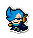 ピクセルワンピース ステッカー ニジ ミニサイズ OPX044S ONE PIECE ドット絵 漫画 アニメ キャラクター グッズ