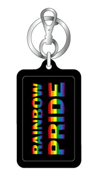 レインボー キーホルダー レインボープライド RAINBOW PRIDE RB004 LGBT グッズ