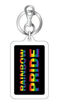 レインボー キーホルダー レインボープライド RAINBOW PRIDE RB004 LGBT グッズ