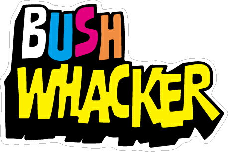 ステッカー No 1228 BUSH WHACKER