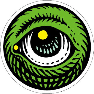 樂天商城 - ステッカー No 1234 GREEN EYE