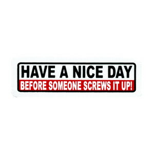 樂天商城 - ステッカー No 193 HAVE A NICE DAY