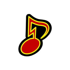 ステッカー No 843 THUNDER NOTE