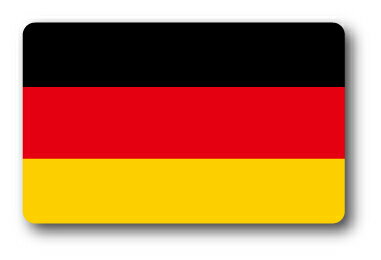 SK224 国旗ステッカー ドイツ GERMANY 10