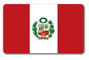 SK249 国旗ステッカー ペルー PERU 100