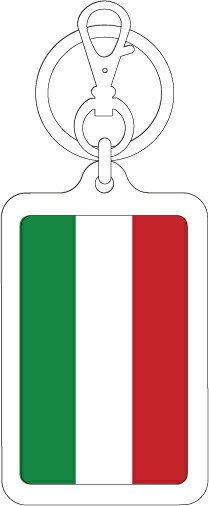 KSK264 ハンガリー HUNGARY 国旗キーホルダー 旅行 国旗 フラッグ スーツケース