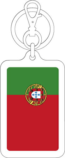 KSK266 ポルトガル PORTUGAL 国旗キーホ
