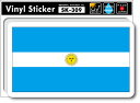 SK309 国旗ステッカー アルゼンチン A