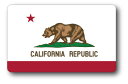 SK363 州旗ステッカー カリフォルニア州 California 100円国旗 フラッグ 旅行 スーツケース 車 PC スマホ