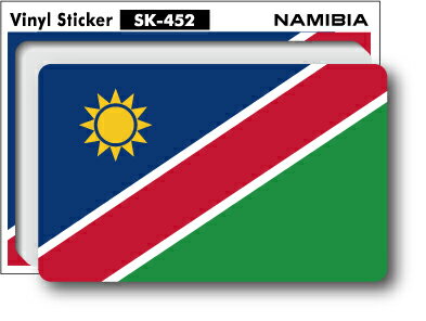 SK452 国旗ステッカー ナミビア NAMIBIA