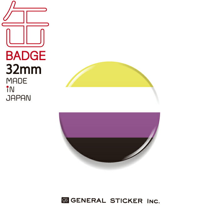 Nonbinary ΥХʥ꡼ ̥Хå 32mm ꡼ LGBTQ X եå  ٱ CBSK016 ...