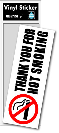 SK040 禁煙ステッカー NO SMOKING 表示 警告 サイン インテリア 車 グッズ