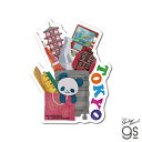 SO TOKYO ダイカットステッカー 04 ちばしげ イラスト 東京 旅行 お土産 お洒落 gs 公式グッズ TKY010