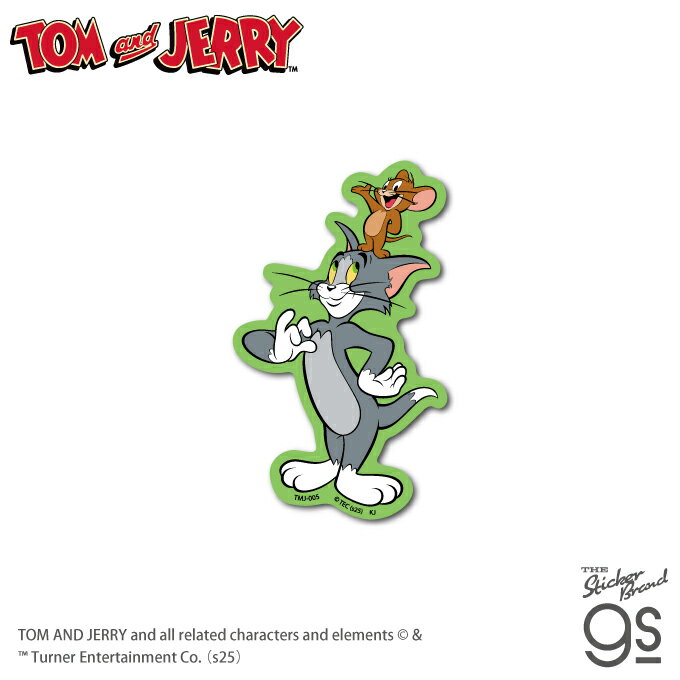 Rakuten - トムとジェリー ダイカットミニステッカー トムとジェリー アニメ 映画 TOM and JERRY 人気 スマホ 可愛い アメリカ キャラクター gs 公式グッズ TMJ005