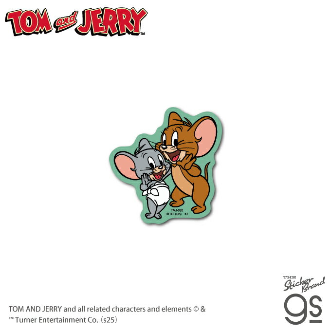 トムとジェリー ダイカットミニステッカー ジェリーとタフィー