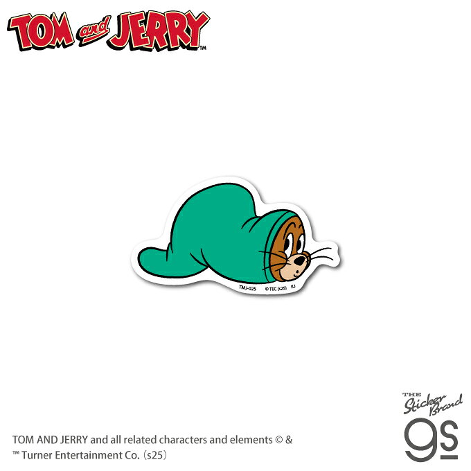 Rakuten - トムとジェリー ダイカットミニステッカー イモムシ アニメ 映画 TOM and JERRY 人気 スマホ 可愛い アメリカ キャラクター gs 公式グッズ TMJ025
