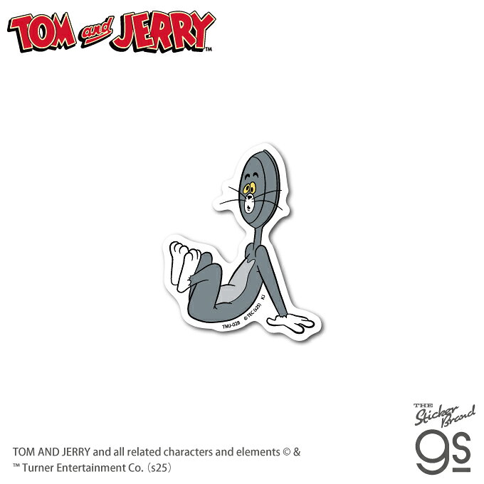 樂天商城 - トムとジェリー ダイカットミニステッカー ぺしゃんこ アニメ 映画 TOM and JERRY 人気 スマホ 可愛い アメリカ キャラクター gs 公式グッズ TMJ028