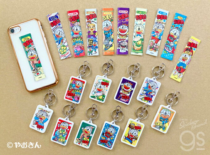 うまい棒 ダイカットステッカー シュガーラスク味 スナック お菓子 おもしろ 人気 パッケージ デザイン gs 公式グッズ UMB007 3