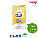 【2箱セット】明治 メイバランスHP 1.0 紙パック1000ml×6個×2箱セット熱量1000kcal ハイプロテイン 経管栄養 「返品不可」