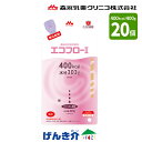 エコフロー バッグ とろみ状流動食 （400g×20個） 熱量400kcal 森永 クリニコ カフェオレ風味 経管栄養 流動食