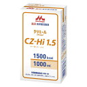 「返品不可」 CZ-Hi 1.5 （1000ml×6個）　熱量1500kcal　森永 クリニコ 経管栄養　あずき風味　シーゼットハイ