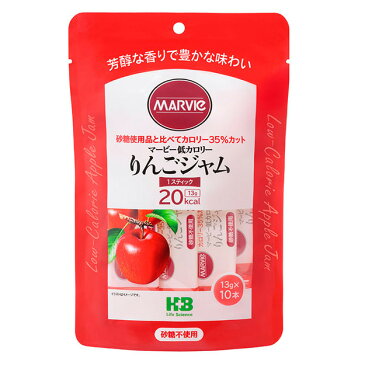 マービー 低カロリー　りんごジャム スティック 130g（13g×10本）