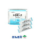 粘度調整食品（とろみ剤）とは？ 水やお茶、汁物などの飲み物、またキザミ食やミキサー食などに とろみをつける食品です。 食べ物が口の中でまとまりやすくなり、また、飲み物が喉を流れる スピードをゆるやかにかたくり粉とは異なり、唾液による離水がなく、 とろみの状態を保つことができます。 ■とろみ剤の使い方 1．スプーン等で飲み物や汁物をかき混ぜながら本品を加えます。 2．水、お茶などの場合、溶かしてから2～3分でとろみがつきます。 　牛乳や濃厚流動食などは、とろみがつきにくいので、「2度混ぜ」しましょう。 　溶かしてから5～10分後に再度混ぜることで粘度が安定します。 ■使用上のポイント ・キザミ食、ミキサー食に使う場合は、だし汁やスープと本品を一緒に加えてください。 ・料理のあんかけとして使う場合は、別の容器でだし汁やスープなどに本品を加え、 　よくかき混ぜてから料理にかけてお召し上がりください。 ・とろみが強い場合は、同じ飲料を加え、よくかき混ぜます。 　とろみが弱い場合は粉をそのまま足さず、同じ飲料で強いとろみを加え混ぜ合わせてください。 ・本品は、10℃～45℃の食品に使用することに適しています。 　熱いお茶や味噌汁等に使用する際には、とろみが弱くなることがありますのでとろみの程度を 　確認してご使用ください。 ■商品特徴　トロミーナソフトタイプ ・ソフトタイプでやさしいとろみつけに適しています。 ・溶けやすく、ダマになりにくい。 ・喉のベタつきが少なく、すっきりとした喉越しで飲みやすい。 ・無味無臭なので素材の味を損なわず、おいしく召し上がりいただけます。 ・アレルゲン（表示推奨品目含む）不使用。 ※本品を添加した後、かき混ぜるまでに時間を置くとダマができやすくなるので、 　スプーン等で飲み物や汁物をかき混ぜながら本品を加えてください。 ■使用目安量　お茶100mlにとろみをつける場合（単位：g） 薄いとろみ（50-150mPa's） 0.8～1.6 中間のとろみ（150-300mPa's） 1.6～2.8 濃いとろみ（300-500mPa's） 2.8～4.3 ■栄養成分表　100g当たり エネルギー 275kcal たんぱく質 0.4g 脂質 0g 炭水化物 89.4g -糖質 67.1g -食物繊維 22.3g 食塩相当量 2.82g ■原材料名 デキストリン、増粘多糖類 ■アレルゲン なし ■賞味期限 製造より2年(パッケージに記載) ■ご使用の注意 ・飲み込む力には個人差があり、とろみの強さが異なりますので医師、歯科医師、管理栄養士、薬剤師、言語聴覚士等の指導に従ってご使用ください。 ・果汁、牛乳、濃厚流動食においてはとろみがつくのに時間がかかる場合があります。 ・品質に万全を期しておりますが、開封時に内容物の色、におい、味に異常がみられる場合は使用しないでください。 ・開封後は密封して室温で保存し、冷蔵庫での保存は避けてお早めにご使用ください。 ・介護や介助の必要な方や、お子様の手の届かないところに保管してください。 ・のどに詰まるおそれがありますので、本品を粉のまま絶対に食べないでください。 ・本品を一度に大量に加えると、ダマが生じることがあります。ダマがある場合は取り除いてください。 ・本品を使用することで確実に誤えんが防げるものではありません。万一異常が感じられた時は、医師にご相談ください。