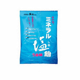 株式会社サンプラネットサヤカミネラル塩飴　うめ味60g健康飴　キャンディー　ドロップ　あめちゃん