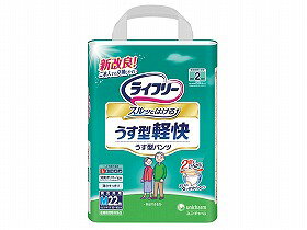 こちらの商品は直送商品になります。 ユニ・チャーム商品以外と同梱することはできません。 ユニ・チャーム以外の商品が同じ買い物カゴに入っていた場合は、分割して発送することになります。 ※分割して発送する場合、それぞれ合計金額が3,980円以下の場合は、送料をいただきます。 ※分割した注文の合計金額が3,980円を超えていた場合は送料が無料になります。 - - - - - - - - - - - - - - - - - - - - - - - - - - - - - - - - - - - - - - - ■例1 ●ユニチャーム（5,000円）　+　★ユニチャーム以外(5,000円)　＝　10,000円 ●ユニチャーム（5,000円）+送料で配送 ★ユニチャーム以外(5,000円)+送料で配送 - - - - - - - - - - - - - - - - - - - - - - - - - - - - - - - - - - - - - - - ■例2 ●ユニチャーム（5,000円）　+　★ユニチャーム以外(10,000円)　＝　15,000円 ●ユニチャーム（5,000円）+送料で配送 ★ユニチャーム以外(10,000円)+送料無料で配送 - - - - - - - - - - - - - - - - - - - - - - - - - - - - - - - - - - - - - - -ユニチャーム　ライフリ−うす型軽快パンツM　1袋（22枚）