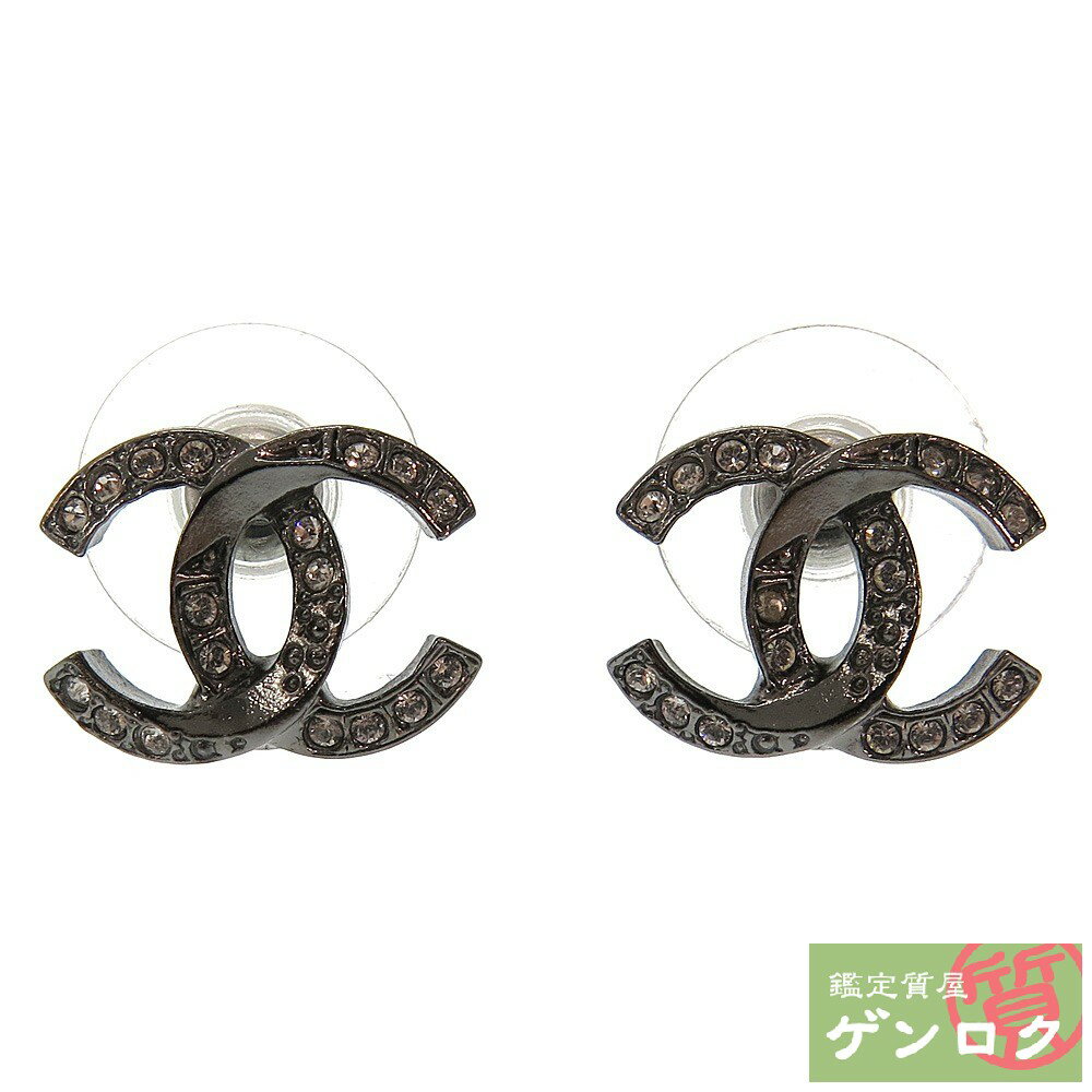 【中古】 シャネル ココマーク ピアス メッキ CHANEL【質屋】【代引き手数料無料】