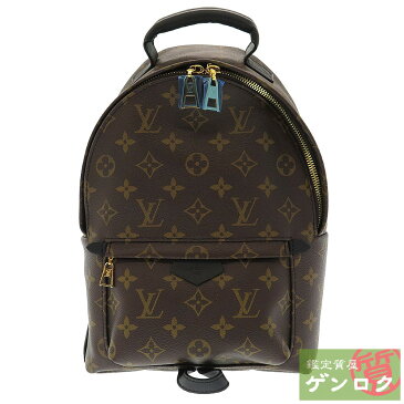 【中古】 ルイヴィトン モノグラム M44871 CA1107 パームスプリングス バックパック PM モノグラムキャンバス ブラウン×ブラック 茶×黒 リュック・デイパック ルイ・ヴィトン ヴィトン LOUIS VUITTON【質屋】【代引き手数料無料】