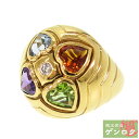 【中古】 ブルガリ アレグラ 750 K18 ハート リング・指輪 BVLGARI【質屋】【代引き手数料無料】