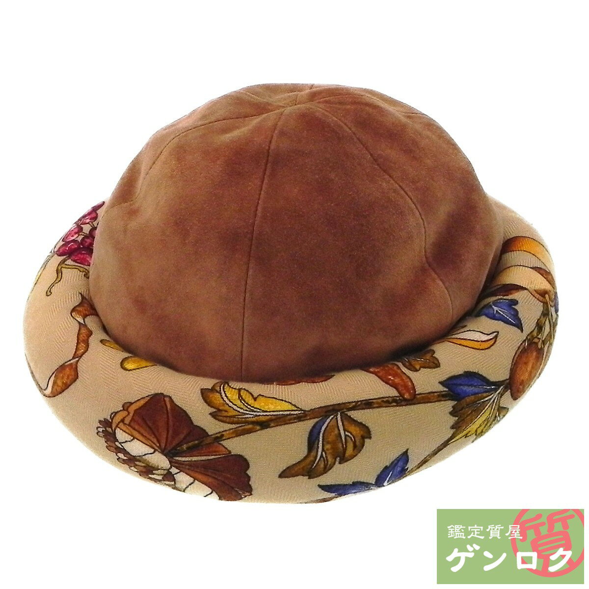 【中古】エルメス MOTSCH キャメル ブラウン 帽子 HERMES【質屋】【代引き手数料無料】
