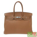 【中古】 エルメス バーキン35 ハンドバッグ □H刻印 2004年 レザー ブラウン レディース HERMES【質屋】【代引き手数料無料】